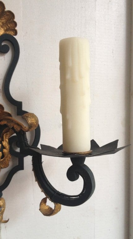 Pair of 20th Century French Sconces