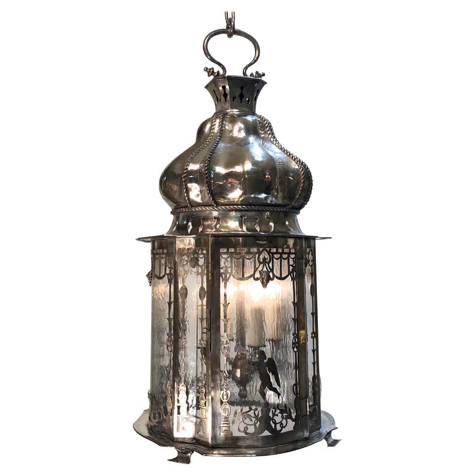 Silverplated Caldwell Lantern