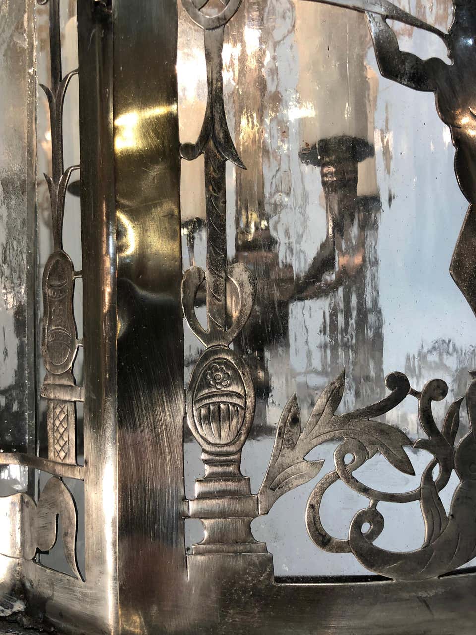 Silverplated Caldwell Lantern - Image 5