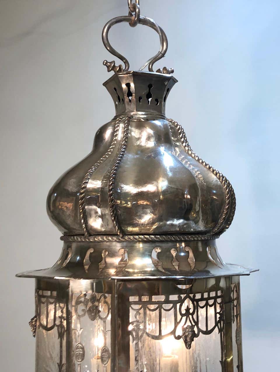 Silverplated Caldwell Lantern - Image 4