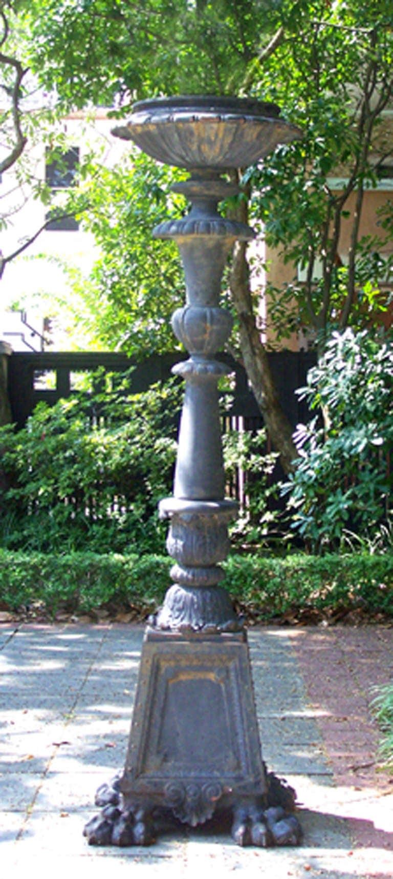 19th Century American Iron, Clad in Copper Torchieres - Image 6