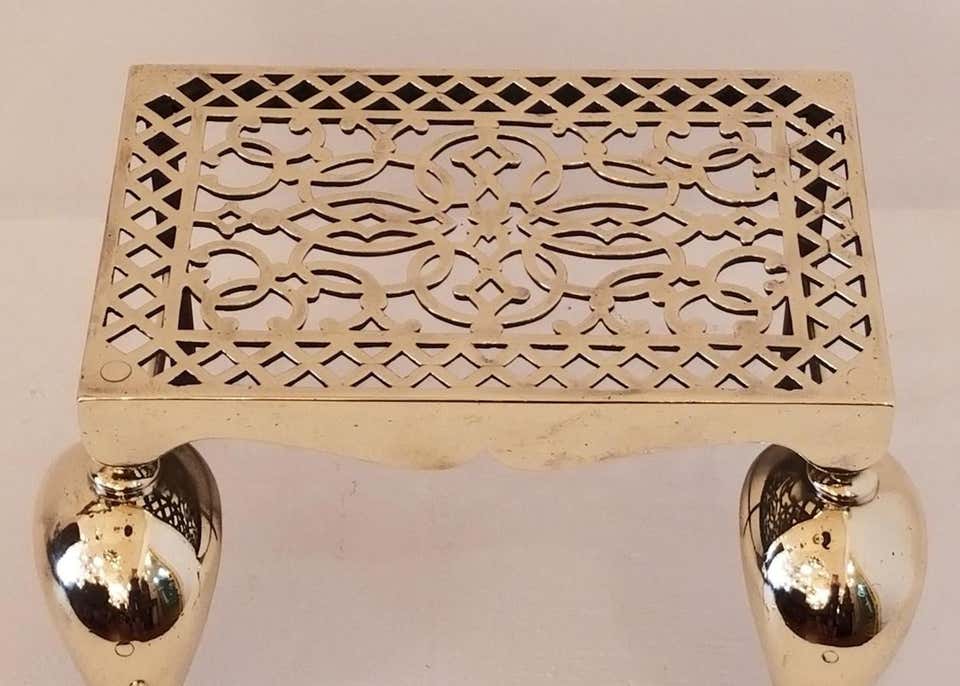 19th Century Brass Trivet/Footman - Image 3