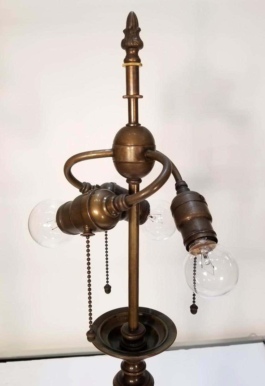 Pair of Early 20th Century Baroque Style Caldwell Table Lamps - Image 8