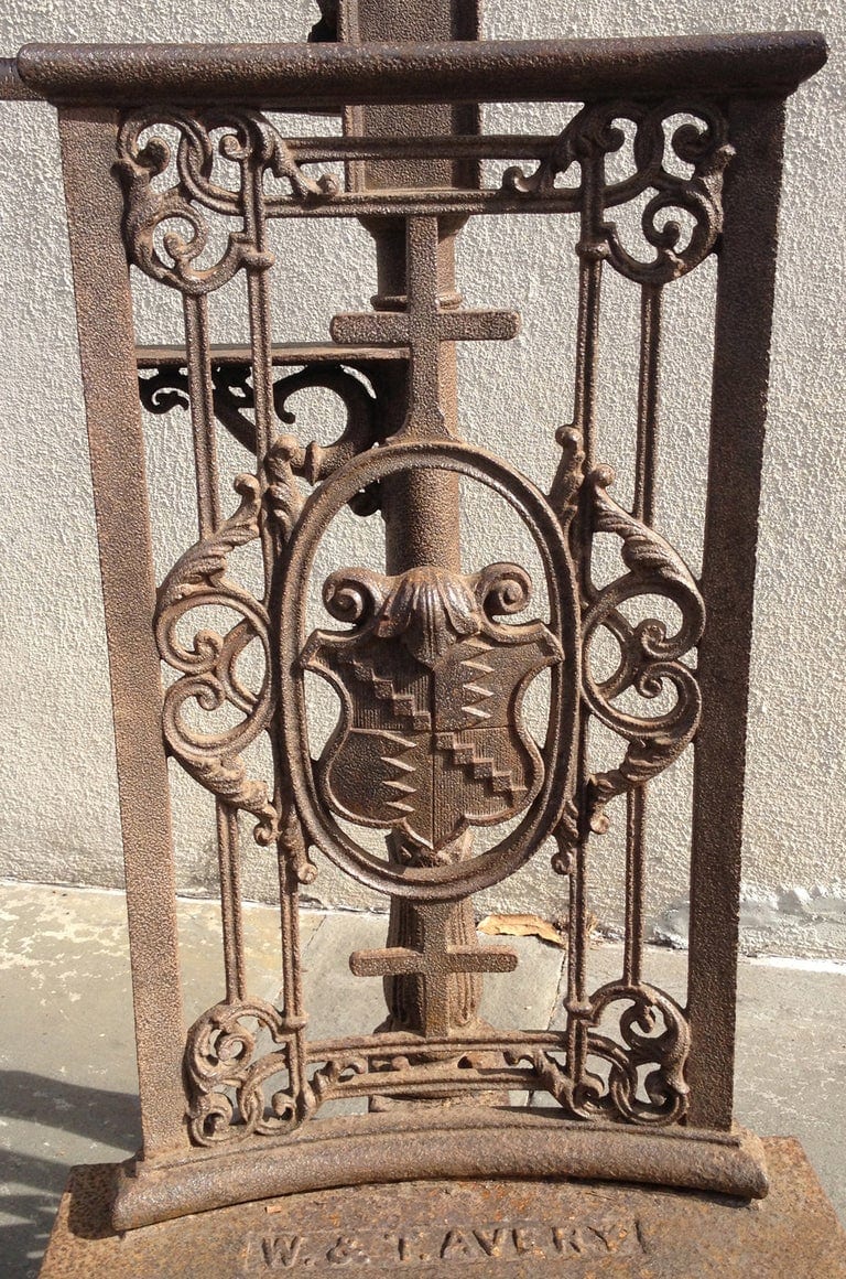 Mid-19th Century English Cast Iron Commodities Scale, Marked Birmingham - Image 2