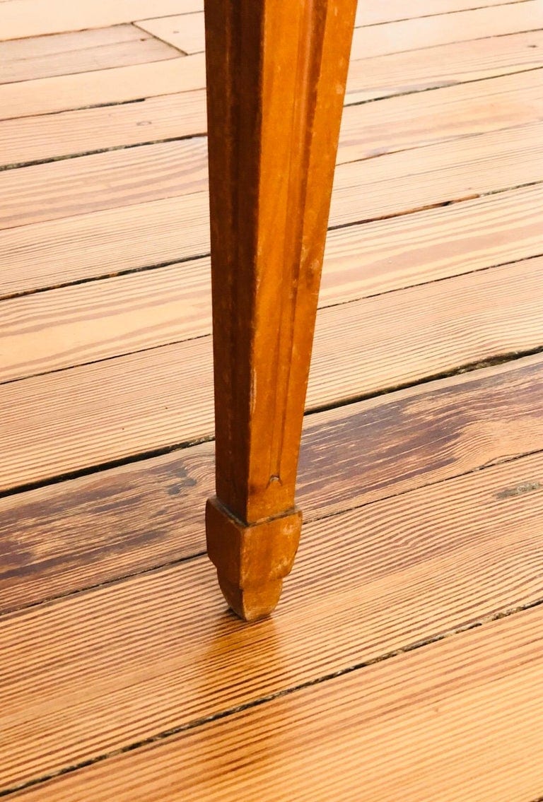 Early 19th C. Austrian Biedermeier Window Bench / Daybed - Image 7